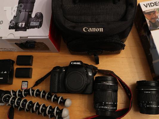 PoulaTo: Καλά νέα ψηφιακή φωτογραφική μηχανή Canon EOS 70D